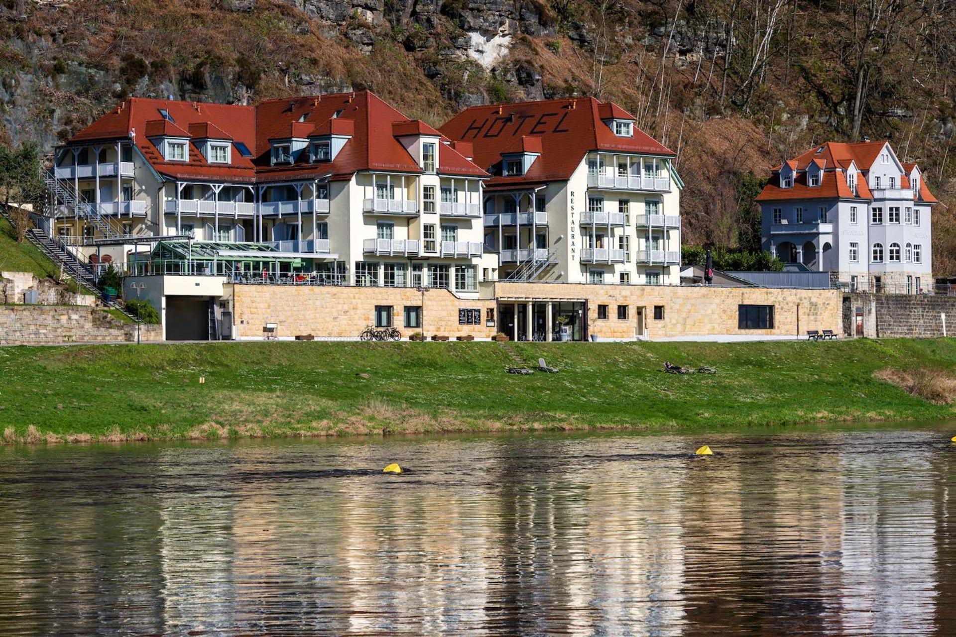 Steiger Hotel Elbschlosschen Курорт-Ратен Экстерьер фото